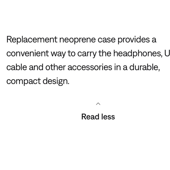 BOSE QuietComfort® 20 headphones carrying case - Picture 2 of 3